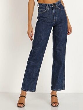 Lee High Rise Relaxed Stovepipe Jean Acid Trip
